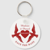 赤い鳩 キーホルダー (裏面)