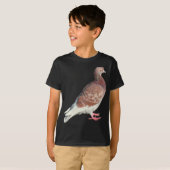 赤い鳩（孤立） Tシャツ (正面フル)