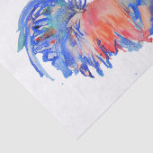 赤い鶏のチキンブルーメンズボーイズ水色 薄葉紙 (詳細)