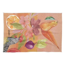 赤い鶏の国のシーン水の色の手絵を描