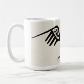赤い鶏 コーヒーマグカップ (左)