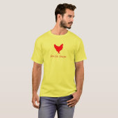 赤い鶏 Tシャツ (正面フル)