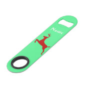 赤い鹿の雪片サンダー_コーブ スピード栓抜き (正面アングル)