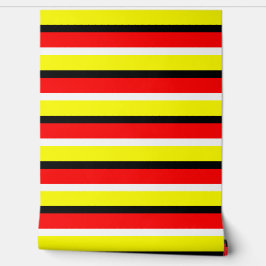 赤い黄ストライプ色の水平線 壁紙