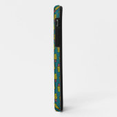 赤い黄色のティール(緑がかった色)の部族: iPhone 5/5sケース Case-Mate iPhoneケース (裏面/左)
