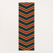 赤い黄色の反射シボロン ヨガマット (裏面)