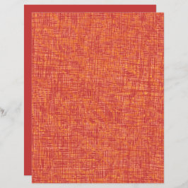 赤い黄色の細線テクスチャスクラップブック紙