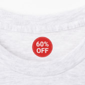 赤い黄色の緑のスモールビジネス向け販売60%オフ ラベル (貼付)