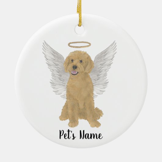 赤い黄金のあんずの落書き 追悼記念柱 セラミックオーナメント (裏面)