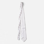 赤い黒をゴルフをする生きている愛ゴルフ ネクタイ (裏面)