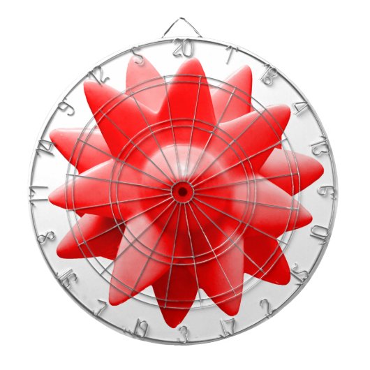 赤い黒板 ダーツボード (正面)