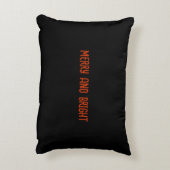 赤い鼻おもしろいのトナカイのクリスマスのルドルフ アクセントクッション (裏面(縦))