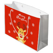 赤い鼻のデエルブ ラージペーパーバッグ (裏面アングル)