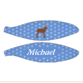 赤い鼻のトナカイカスタム ミニバスケットボール (パネル)