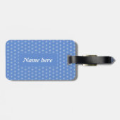 赤い鼻のトナカイカスタム ラゲッジタグ (裏面横)