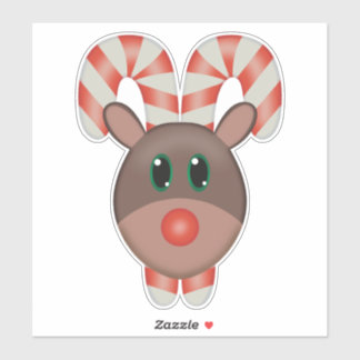 赤い鼻のトナカイ飴のルドルフ シール