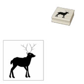 赤い鼻のトナカイ ラバースタンプ (押印)