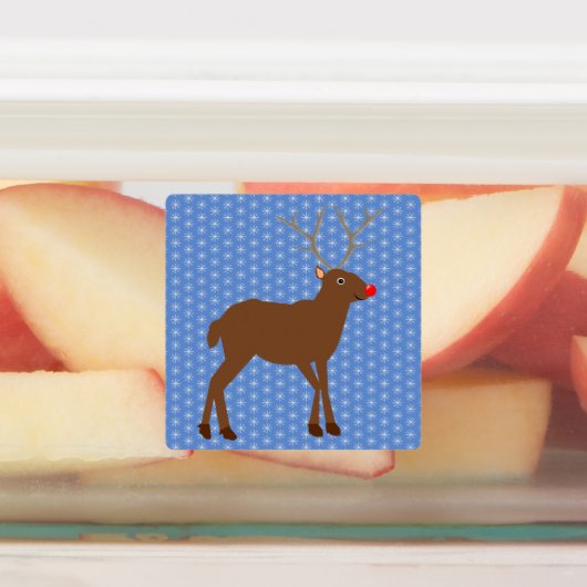 赤い鼻のトナカイ ラベル (貼付)