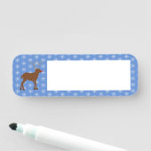 赤い鼻のトナカイ 名札 (インサイチュ)