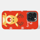 赤い鼻のトナカイ iPhoneケース (裏面横)