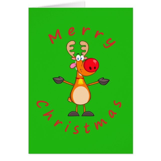 赤い鼻トナカイのクリスマスのルドルフ (正面)