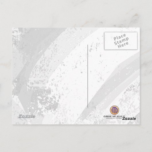 赤い10年の誕生日 ポストカード (裏面)