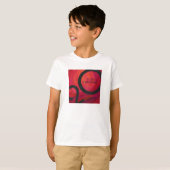 赤い10年の誕生日 Tシャツ (正面フル)