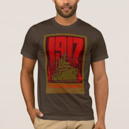 赤い1917年10月 Tシャツ