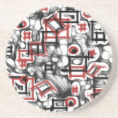 赤い コースター (正面)