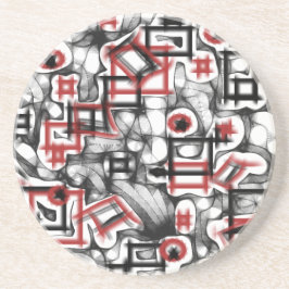 赤い コースター