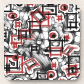 赤い コースター (正面)