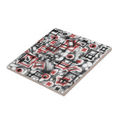 赤い タイル (側面)