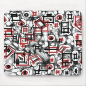 赤い マウスパッド (正面)