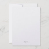 赤い《写真》ぼけ味バレンタインハート シーズンカード (裏面)