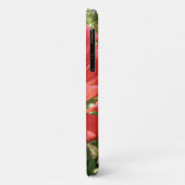 赤い《植物》百日草iphone 3 ケース Case-Mate iPhoneケース (裏面/左)