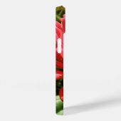 赤い《植物》百日草iphone 4 ケース Case-Mate iPhoneケース (裏面 / 右)