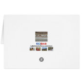 、赤い、踊りのフラミンゴ-黒いピンク、氷で白い (裏面横)