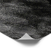 赤い（鳥）ショウジョウコウカンチョウの鳥 – 禅水洗壁ポスター ポスター (角)