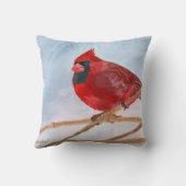 赤い（鳥）ショウジョウコウカンチョウ クッション (裏面)
