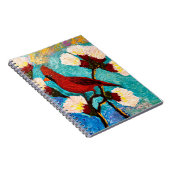 赤い(鳥)ショウジョウコウカンチョウ ノートブック (右側)