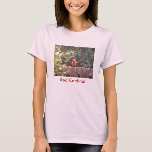 赤い(鳥)ショウジョウコウカンチョウ Tシャツ
