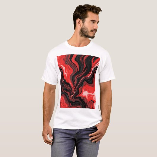 赤い  Tシャツ (正面フル)