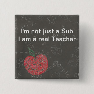 赤いAppleちょうど補助的なボタン 缶バッジ