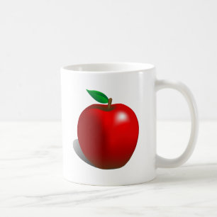 赤いApple コーヒーマグカップ