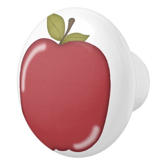 赤いApple セラミックノブ (右)