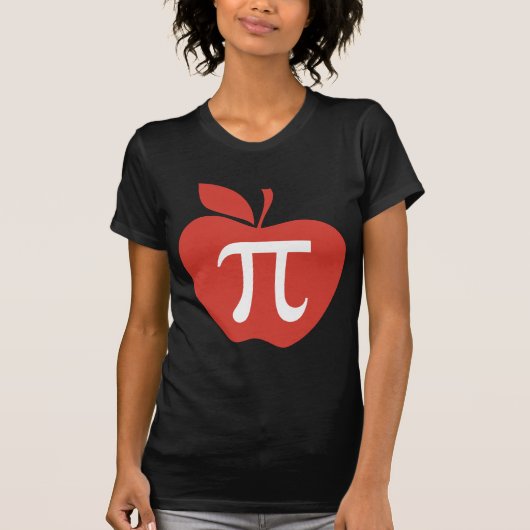 赤いApple Pi Tシャツ (正面)