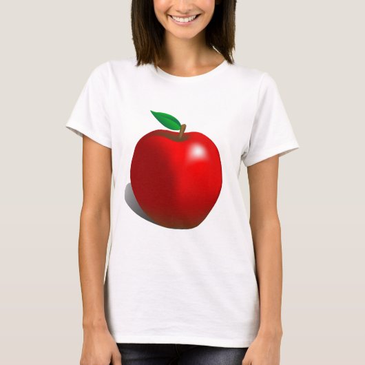 赤いApple Tシャツ (正面)