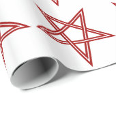 赤いBaphomet ラッピングペーパー (ロールコーナー)