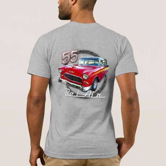 赤いBelAir 1955年 Tシャツ (裏面)