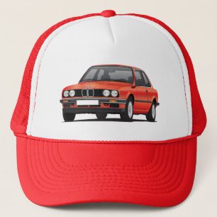 赤いBMW 3シリーズ(E30) キャップ
